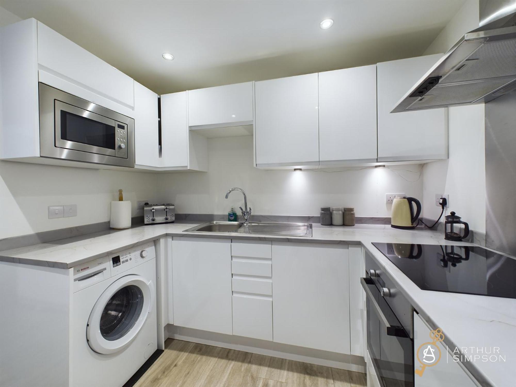 Modern Commercial Street Maisonette 勒威克 外观 照片